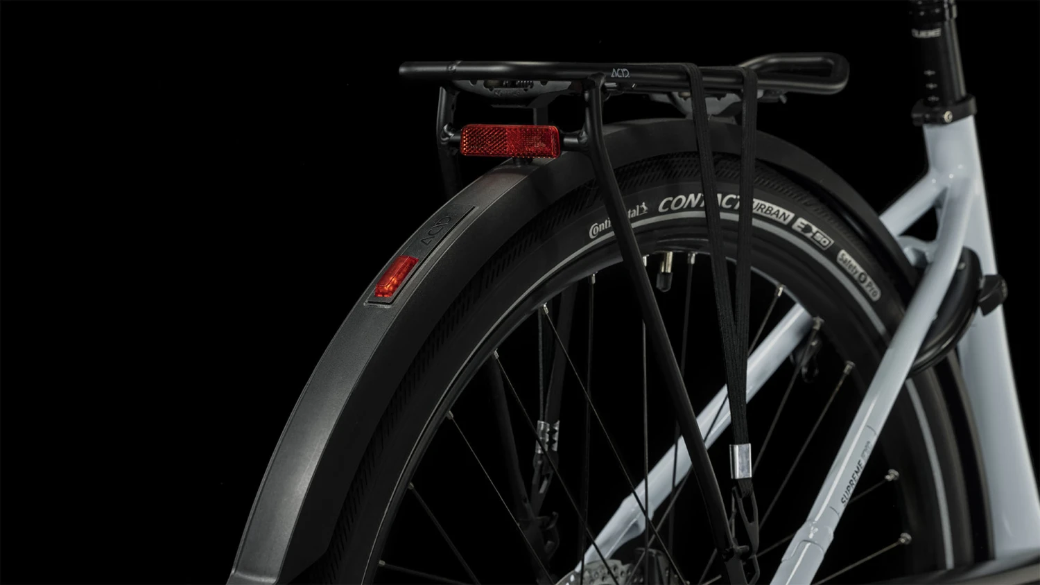 CUBE SUPREME HYBRID EXC 625 - Easy Entry Electric Bike - 2023 - Flashwhite / Black 10 CUBE SUPREME HYBRID EXC 625 - Easy Entry Electric Bike - 2023 - Flashwhite / Black - Afbeelding 8