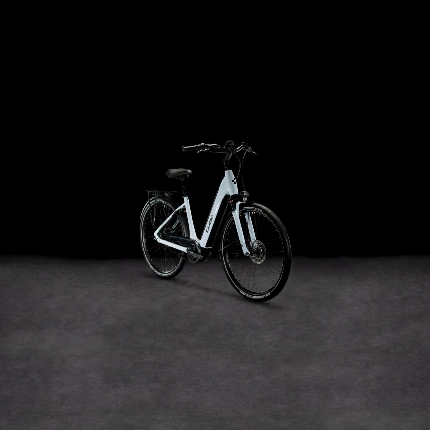 CUBE SUPREME HYBRID EXC 625 - Easy Entry Electric Bike - 2023 - Flashwhite / Black 5 CUBE SUPREME HYBRID EXC 625 - Easy Entry Electric Bike - 2023 - Flashwhite / Black - Afbeelding 3