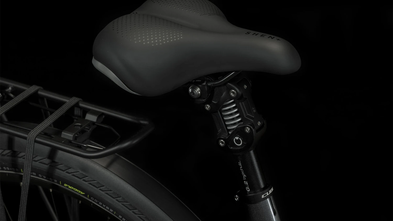 CUBE SUPREME SPORT HYBRID EXC 625 - Easy Entry Electric Bike - 2023 - Graphite / Black 10 CUBE SUPREME SPORT HYBRID EXC 625 - Easy Entry Electric Bike - 2023 - Graphite / Black - Afbeelding 8