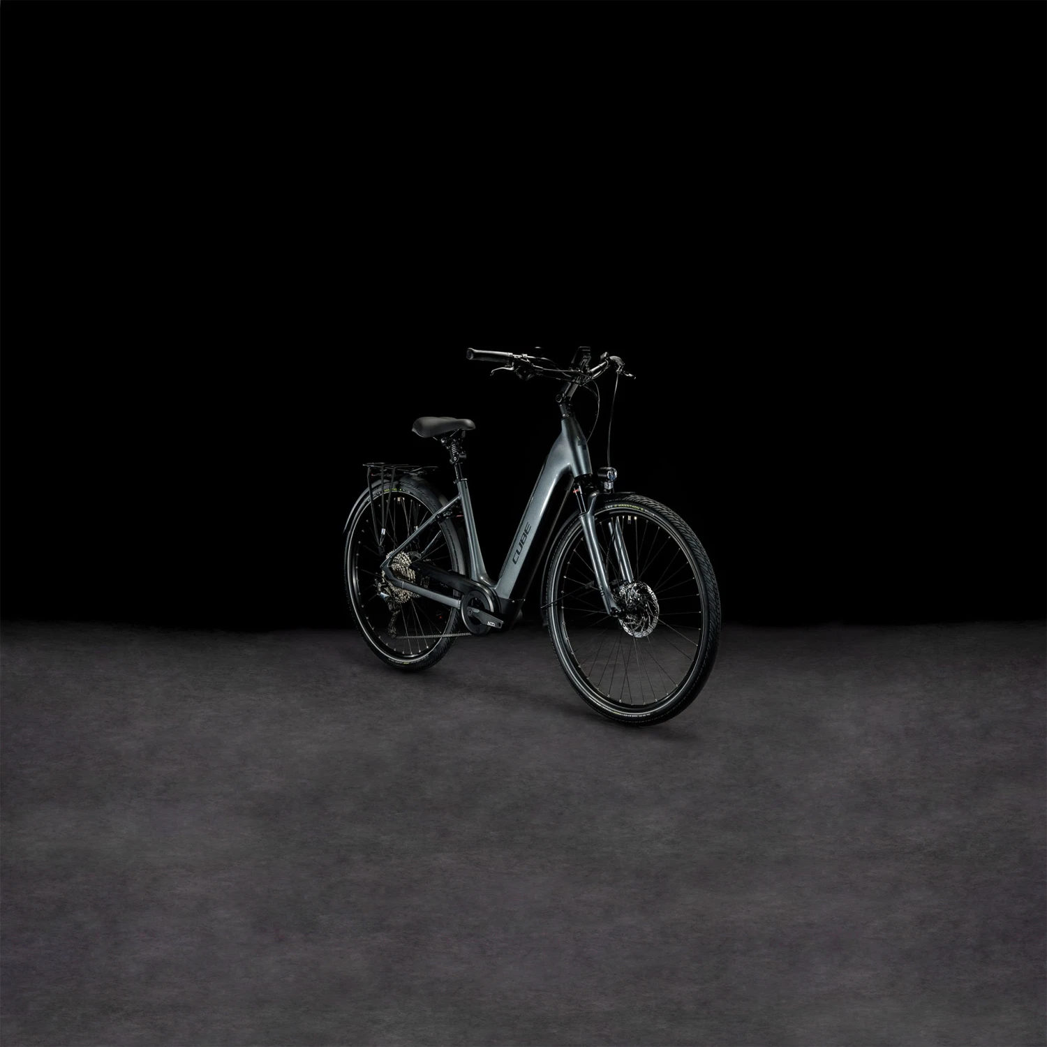 CUBE SUPREME SPORT HYBRID EXC 625 - Easy Entry Electric Bike - 2023 - Graphite / Black 5 CUBE SUPREME SPORT HYBRID EXC 625 - Easy Entry Electric Bike - 2023 - Graphite / Black - Afbeelding 3