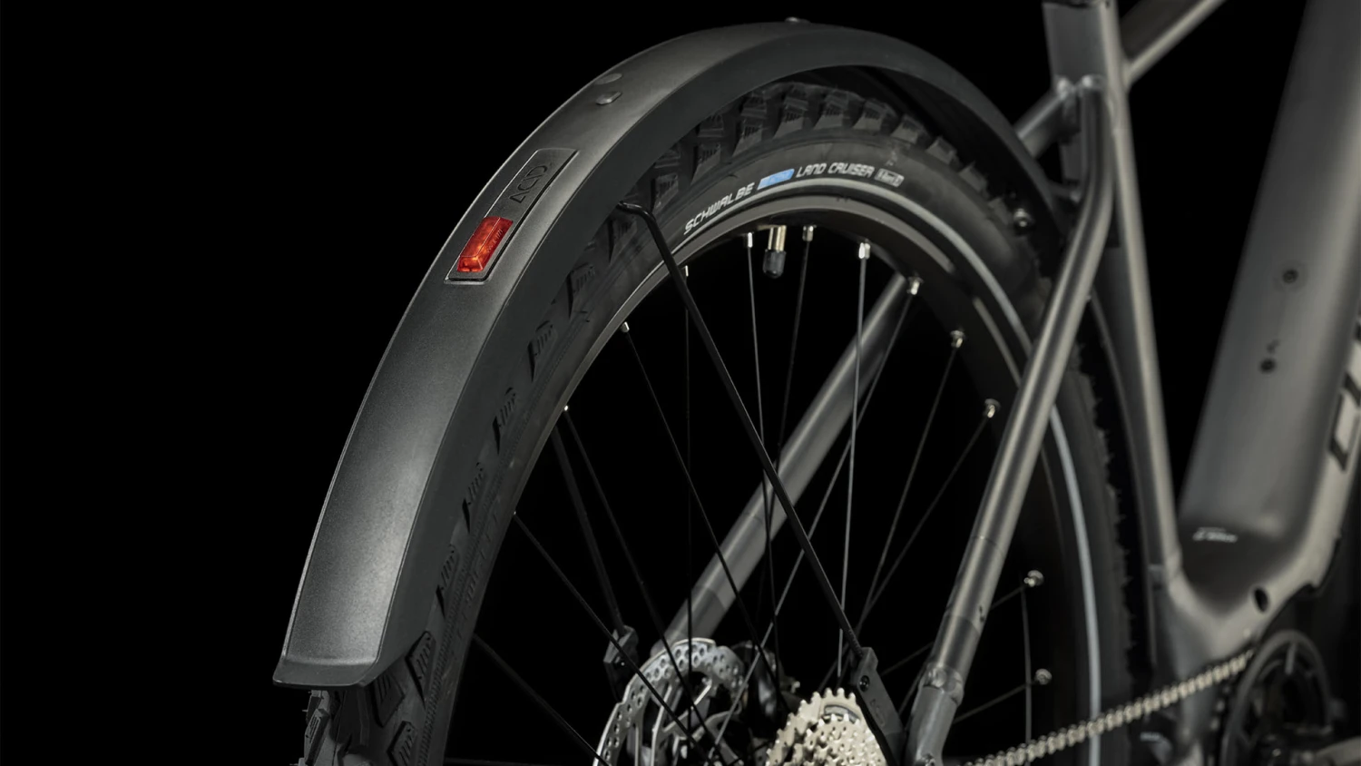 CUBE NURIDE HYBRID Performance 500 Allroad - Electric Bike - 2023 - Graphite / Black 7 CUBE NURIDE HYBRID Performance 500 Allroad - Electric Bike - 2023 - Graphite / Black - Afbeelding 5