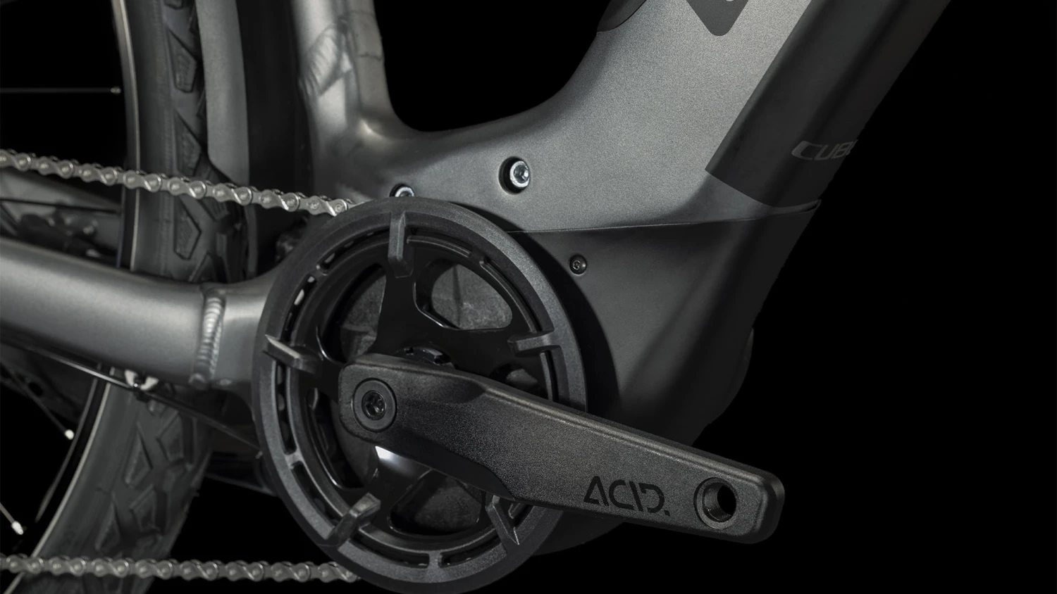 CUBE NURIDE HYBRID Performance 625 Allroad - Easy Entry Electric Bike - 2023 - Graphite / Black 10 CUBE NURIDE HYBRID Performance 625 Allroad - Easy Entry Electric Bike - 2023 - Graphite / Black - Afbeelding 8