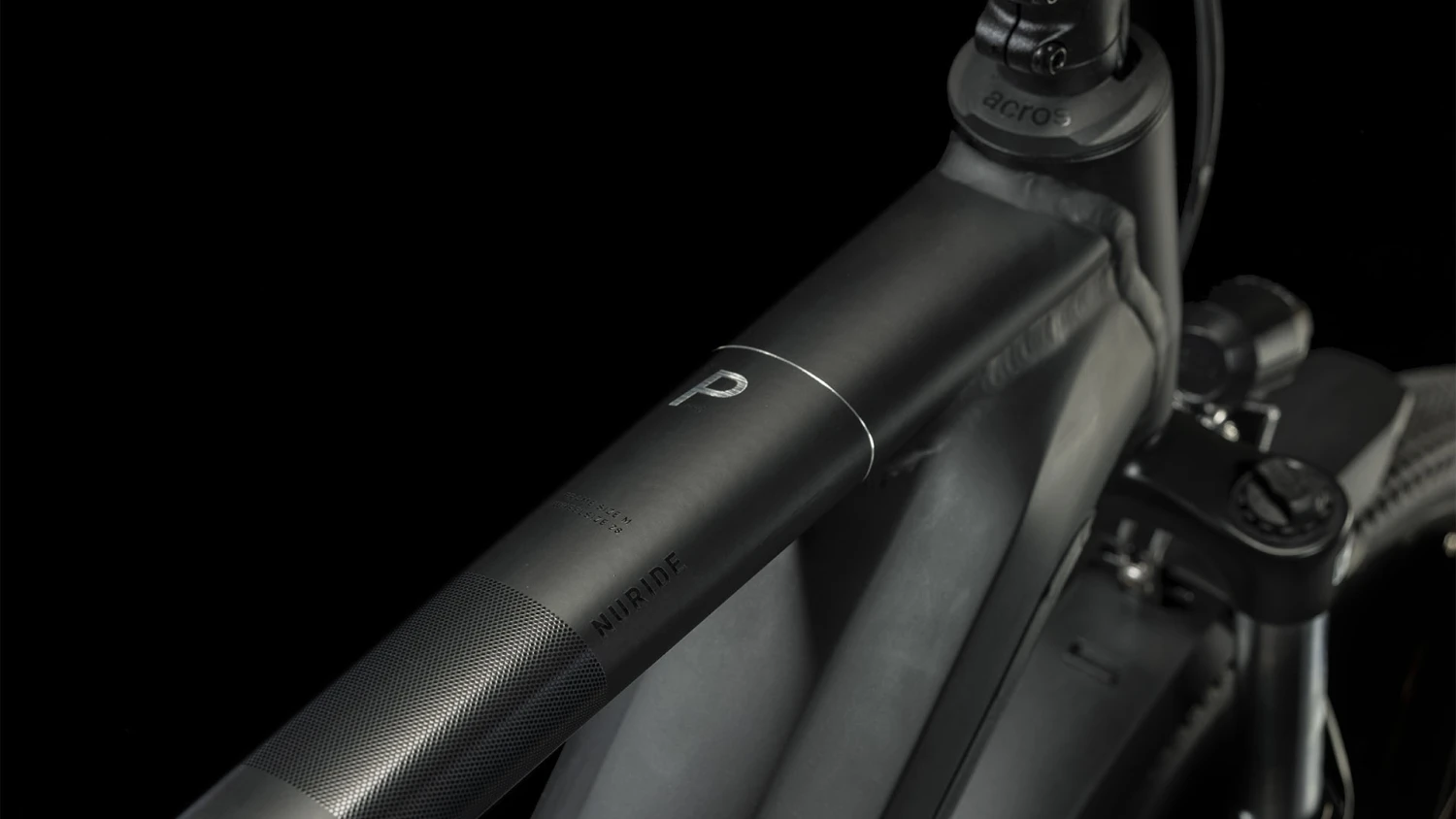 CUBE NURIDE HYBRID Pro 750 Allroad - Electric Bike - 2023 - Black / Metal 6 CUBE NURIDE HYBRID Pro 750 Allroad - Electric Bike - 2023 - Black / Metal - Afbeelding 4