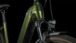 CUBE NURIDE HYBRID Pro 750 Allroad - Easy Entry Electric Bike - 2023 - Shinymoss / Black -Fietswereld Winkels 632773 d 1213321 1397780 1