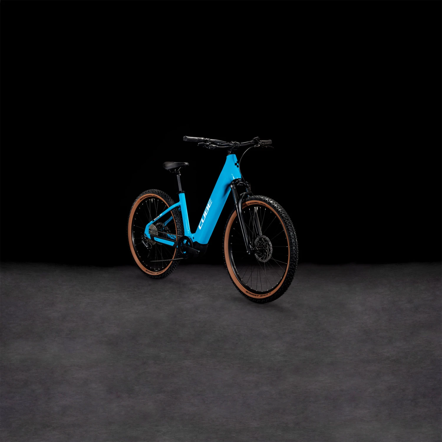 CUBE REACTION HYBRID ONE 750 - 27.5" Lage Instap E-Mountainbike - 2023 - Skyblue / White 5 CUBE REACTION HYBRID ONE 750 - 27.5" Lage Instap E-Mountainbike - 2023 - Skyblue / White - Afbeelding 3