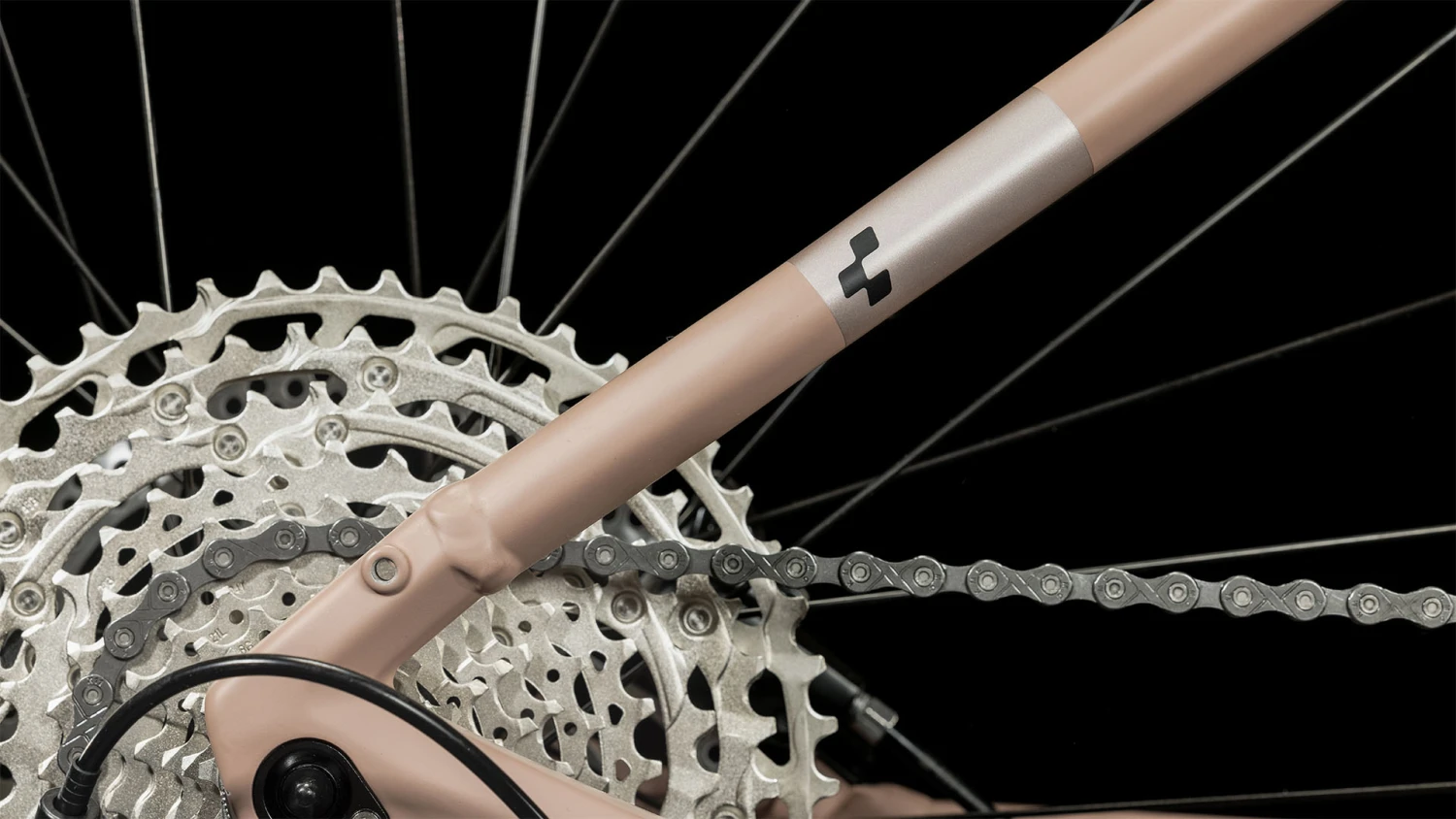 CUBE REACTION HYBRID Pro 625 - Electric Mountain Bike - 2023 - Blushrose / Silver 10 CUBE REACTION HYBRID Pro 625 - Electric Mountain Bike - 2023 - Blushrose / Silver - Afbeelding 8