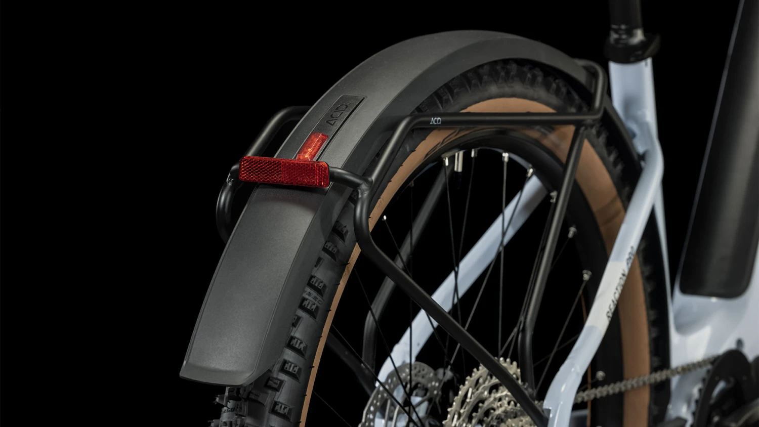 CUBE REACTION HYBRID Pro 625 Allroad - 27.5" Easy Entry Electric Mountain Bike - 2023 - Flashwhite / Black 8 CUBE REACTION HYBRID Pro 625 Allroad - 27.5" Easy Entry Electric Mountain Bike - 2023 - Flashwhite / Black - Afbeelding 6