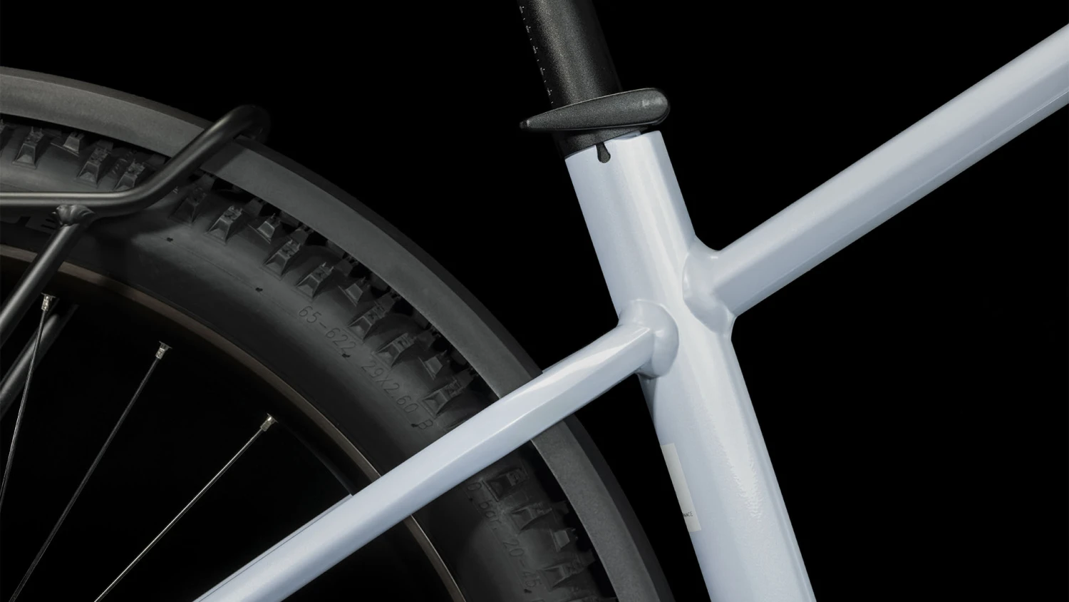 CUBE REACTION HYBRID Pro 625 Allroad - Electric Mountain Bike - 2023 - Flashwhite / Black 8 CUBE REACTION HYBRID Pro 625 Allroad - Electric Mountain Bike - 2023 - Flashwhite / Black - Afbeelding 6