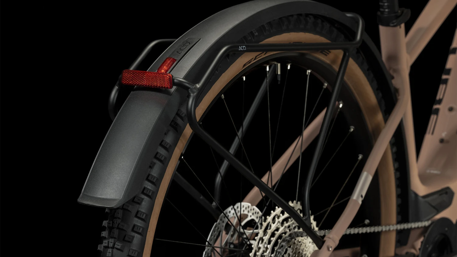 CUBE REACTION HYBRID Pro 750 Allroad - Electric Mountain Bike - 2023 - Blushrose / Silver 7 CUBE REACTION HYBRID Pro 750 Allroad - Electric Mountain Bike - 2023 - Blushrose / Silver - Afbeelding 5