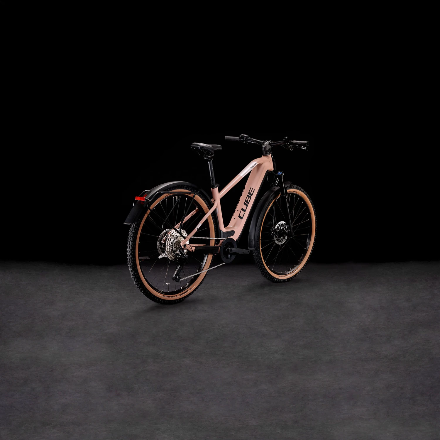 CUBE REACTION HYBRID Pro 750 Allroad - Electric Mountain Bike - 2023 - Blushrose / Silver 5 CUBE REACTION HYBRID Pro 750 Allroad - Electric Mountain Bike - 2023 - Blushrose / Silver - Afbeelding 3
