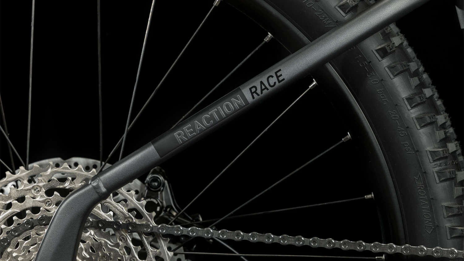 CUBE REACTION HYBRID Race 750 - 27.5" Lage Instap E-Mountainbike - 2023 - Grey / Metal 9 CUBE REACTION HYBRID Race 750 - 27.5" Lage Instap E-Mountainbike - 2023 - Grey / Metal - Afbeelding 7