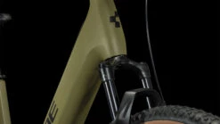CUBE REACTION HYBRID Race 750 - 27.5" Lage Instap E-Mountainbike - 2023 - Olive / Green -Fietswereld Winkels 634213 d 1418221 1410902