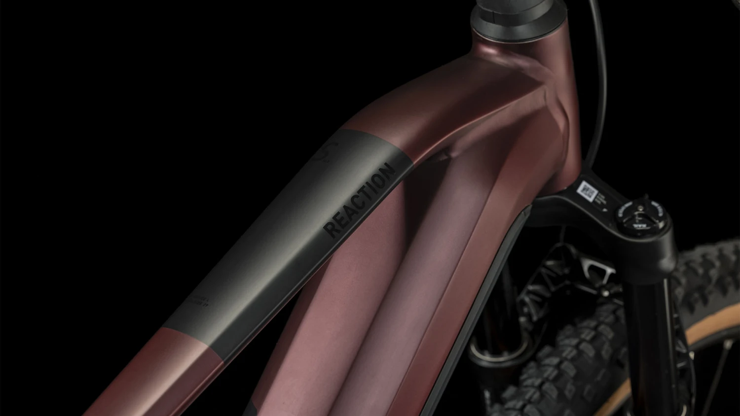 CUBE REACTION HYBRID SLX 750 - Electric Mountain Bike - 2023 - Rubyred / Black 6 CUBE REACTION HYBRID SLX 750 - Electric Mountain Bike - 2023 - Rubyred / Black - Afbeelding 4