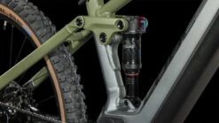 CUBE STEREO HYBRID 120 TM 750 - Electric Mountainbike - 2023 - Flashgrey / Olive -Fietswereld Winkels 635243 d 0320321 1397937