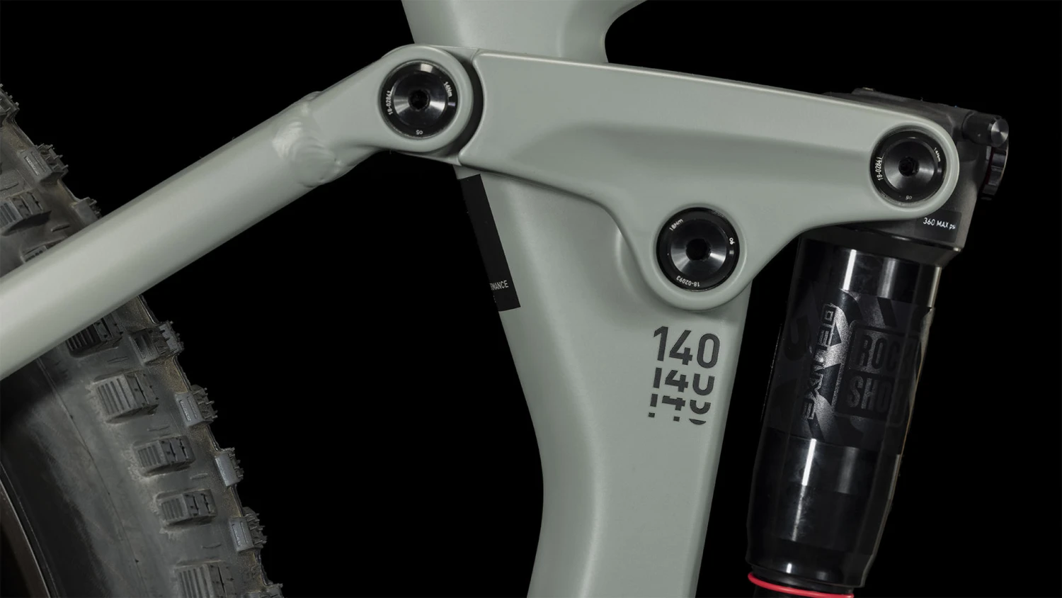 CUBE STEREO HYBRID 140 HPC Pro 750 - Carbon E-Mountainbike - 2023 - Swampgrey / Black 8 CUBE STEREO HYBRID 140 HPC Pro 750 - Carbon E-Mountainbike - 2023 - Swampgrey / Black - Afbeelding 6