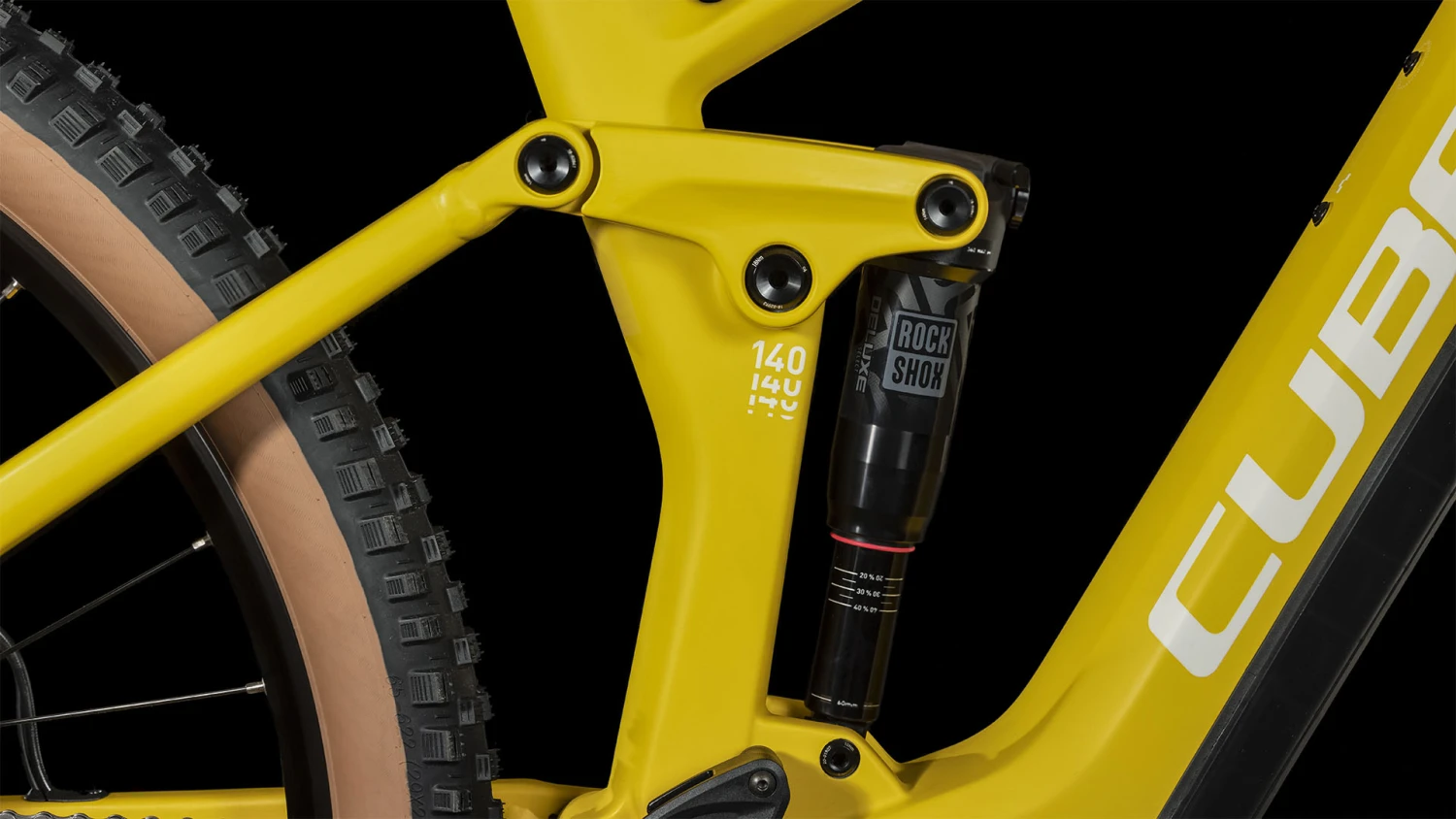 CUBE STEREO HYBRID 140 HPC Pro 625 - Carbon Electric Mountainbike - 2023 - Vivid / Sun 8 CUBE STEREO HYBRID 140 HPC Pro 625 - Carbon Electric Mountainbike - 2023 - Vivid / Sun - Afbeelding 6