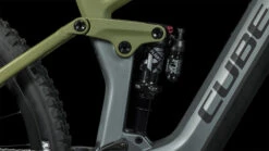 CUBE STEREO HYBRID 140 HPC TM 750 - Carbon Electric Mountainbike - 2023 - Flashgrey / Olive A00 14 CUBE STEREO HYBRID 140 HPC TM 750 - Carbon Electric Mountainbike - 2023 - Flashgrey / Olive A00 -Fietswereld Winkels 636203 d 0121371 1398004