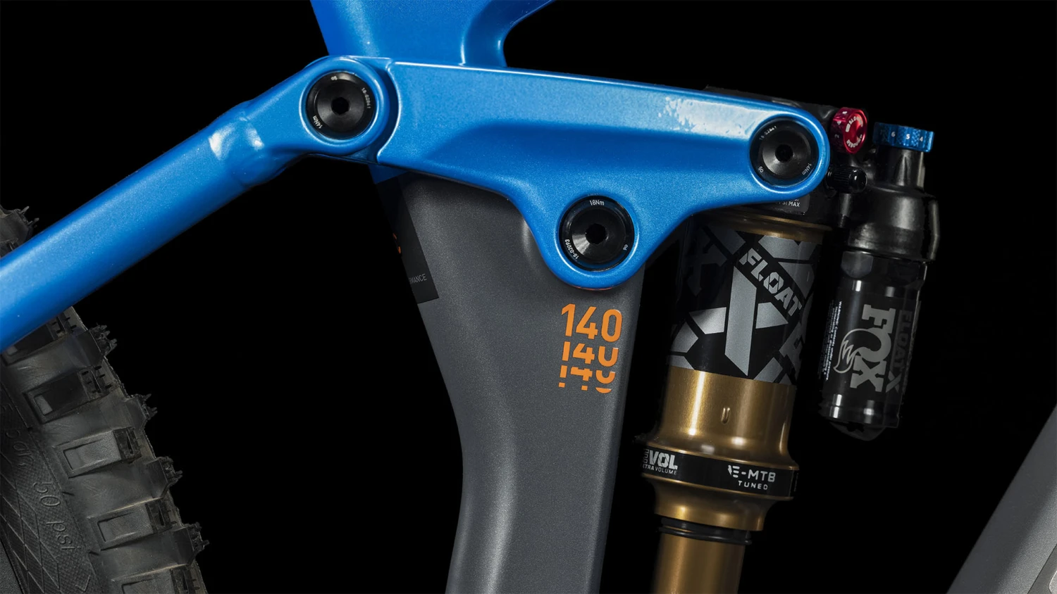 CUBE STEREO HYBRID 140 HPC Actionteam 750 - Carbon E-Mountainbike - 2023 - Actionteam 11 CUBE STEREO HYBRID 140 HPC Actionteam 750 - Carbon E-Mountainbike - 2023 - Actionteam - Afbeelding 9