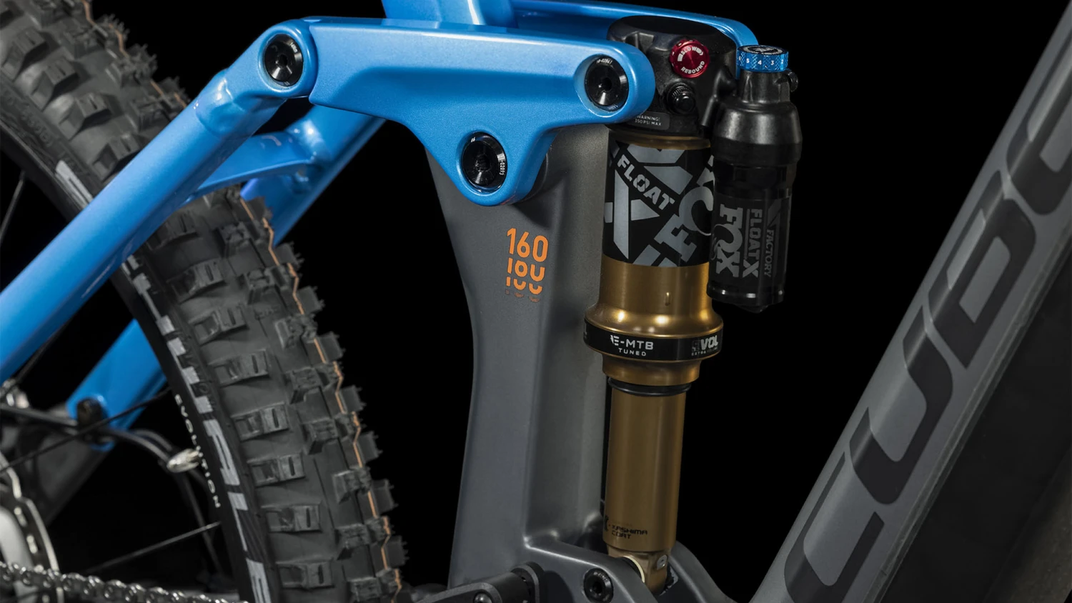 CUBE STEREO HYBRID 160 HPC Actionteam 750 - 27.5" Carbon E-Mountainbike - 2023 - Actionteam 7 CUBE STEREO HYBRID 160 HPC Actionteam 750 - 27.5" Carbon E-Mountainbike - 2023 - Actionteam - Afbeelding 5