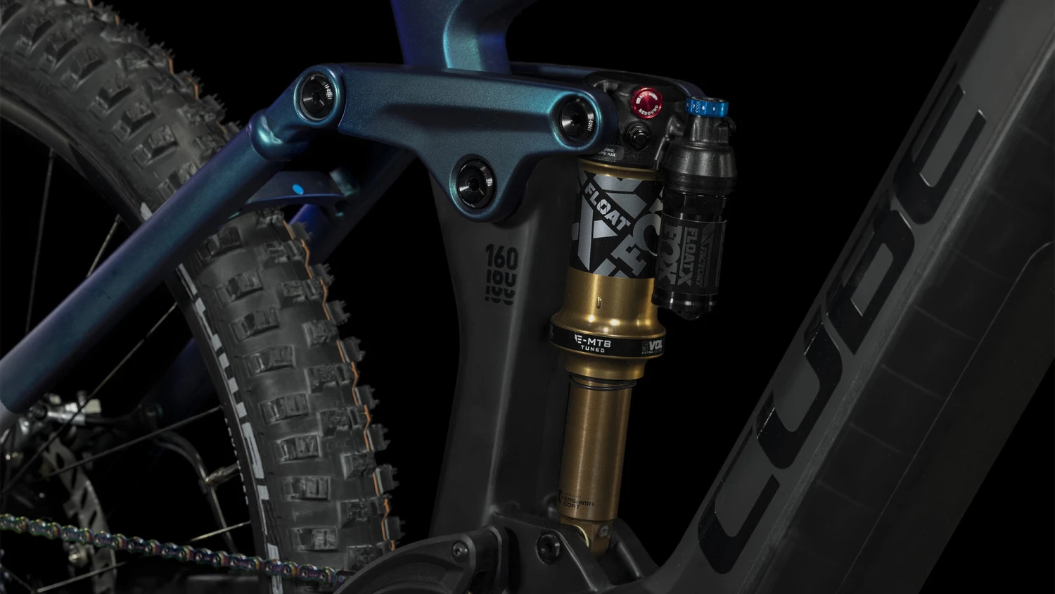 CUBE STEREO HYBRID 160 HPC SLT 750 - 27.5" Carbon E-Mountainbike - 2023 - Nebula / Cabon 9 CUBE STEREO HYBRID 160 HPC SLT 750 - 27.5" Carbon E-Mountainbike - 2023 - Nebula / Cabon - Afbeelding 7