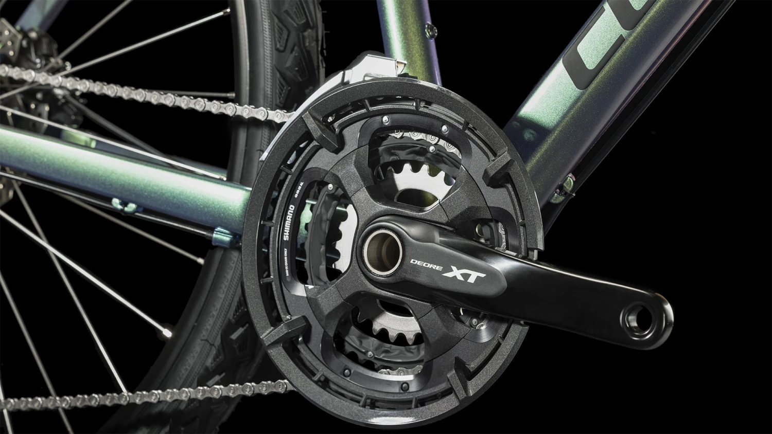 CUBE NATURE EXC - Cross Bike - 2023 - Verde / Black A00 10 CUBE NATURE EXC - Cross Bike - 2023 - Verde / Black A00 - Afbeelding 8