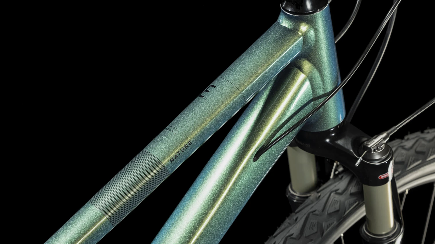 CUBE NATURE EXC - Women Cross Bike - 2023 - Verde / Black A00 8 CUBE NATURE EXC - Women Cross Bike - 2023 - Verde / Black A00 - Afbeelding 6