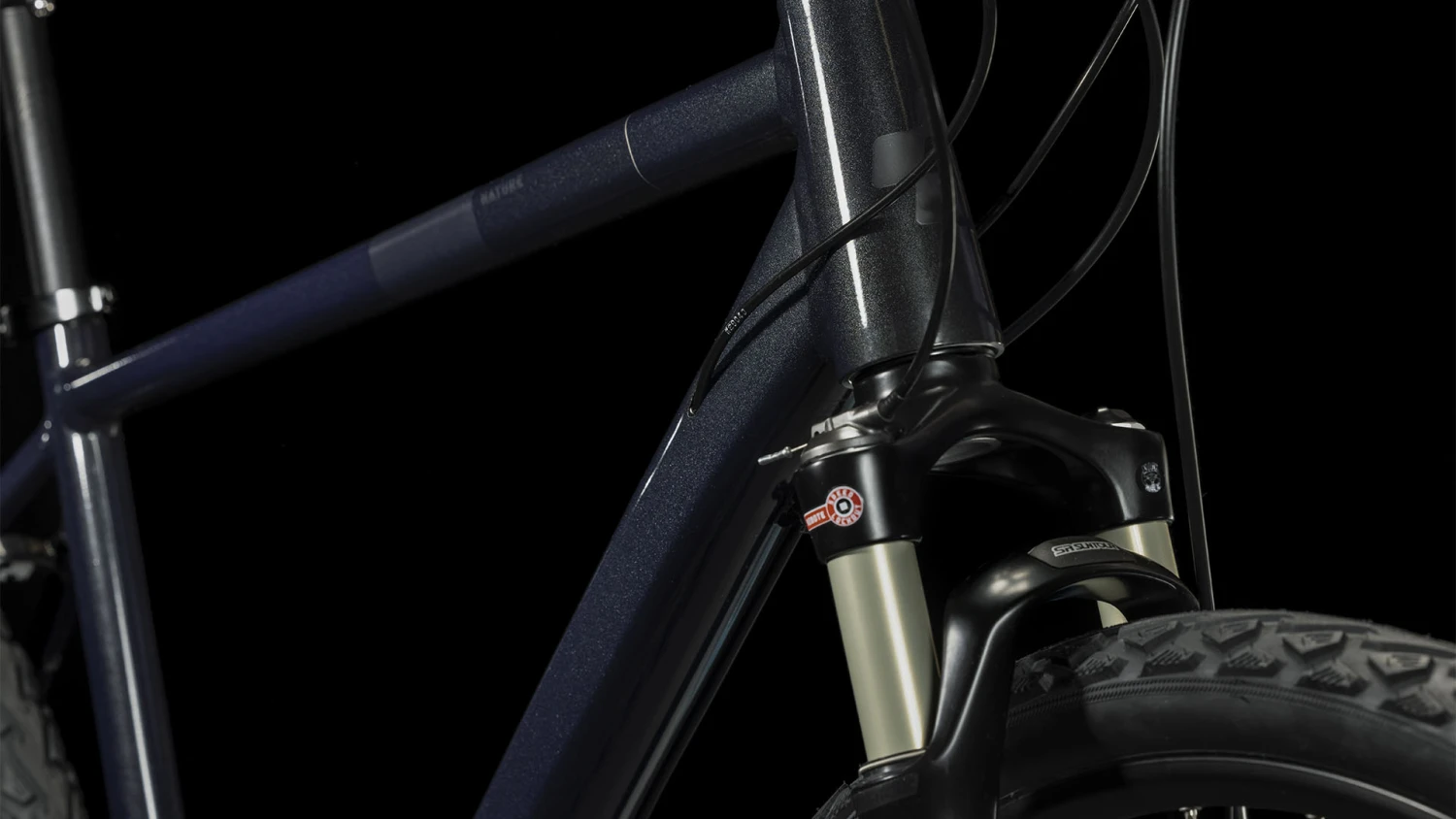 CUBE NATURE SLX - Cross Bike - 2023 - Grey / Black 7 CUBE NATURE SLX - Cross Bike - 2023 - Grey / Black - Afbeelding 5