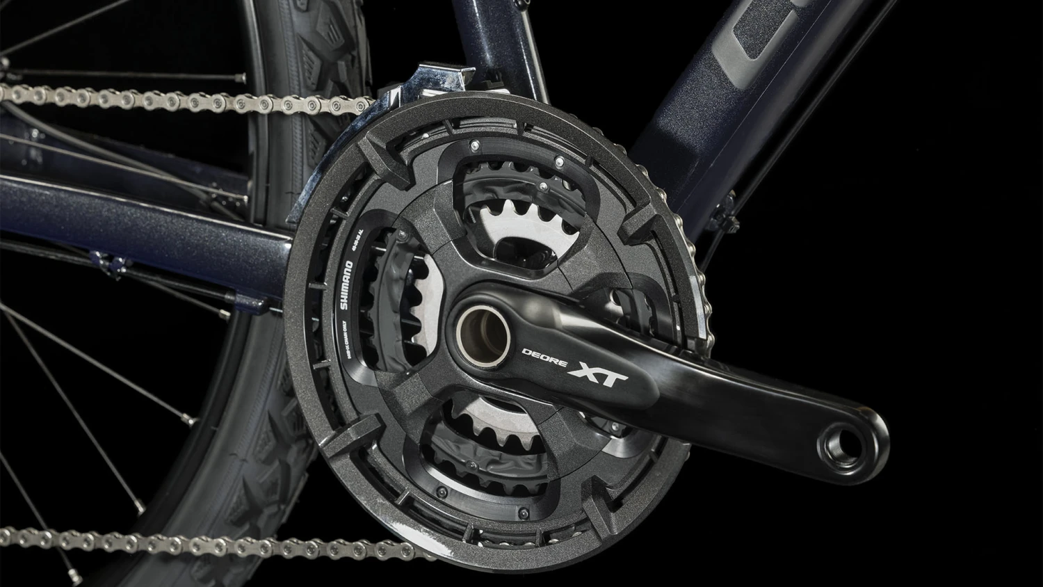 CUBE NATURE SLX - Cross Bike - 2023 - Grey / Black 9 CUBE NATURE SLX - Cross Bike - 2023 - Grey / Black - Afbeelding 7