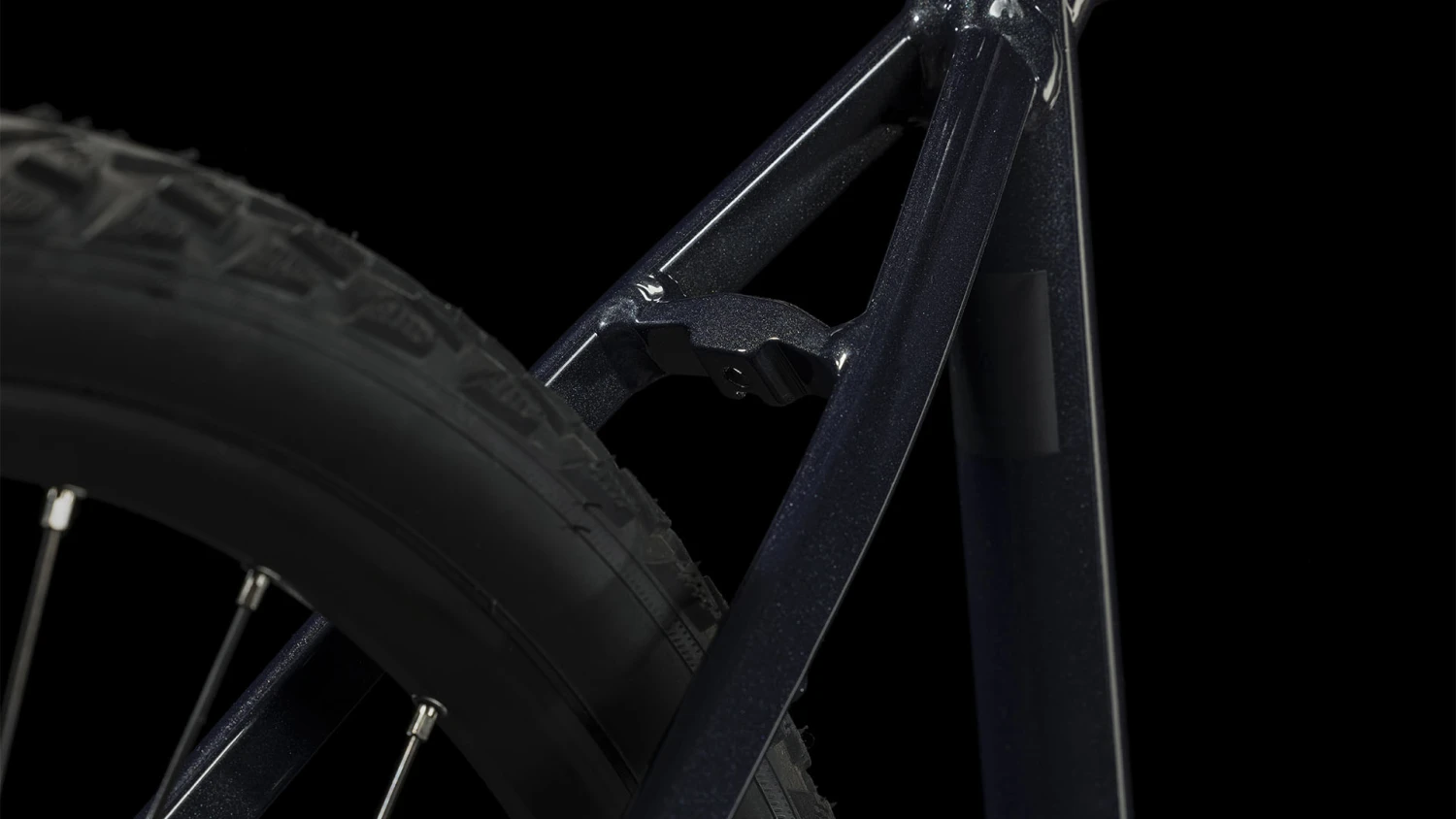 CUBE NATURE SLX - Women Cross Bike - 2023 - Grey / Black A00 6 CUBE NATURE SLX - Women Cross Bike - 2023 - Grey / Black A00 - Afbeelding 4