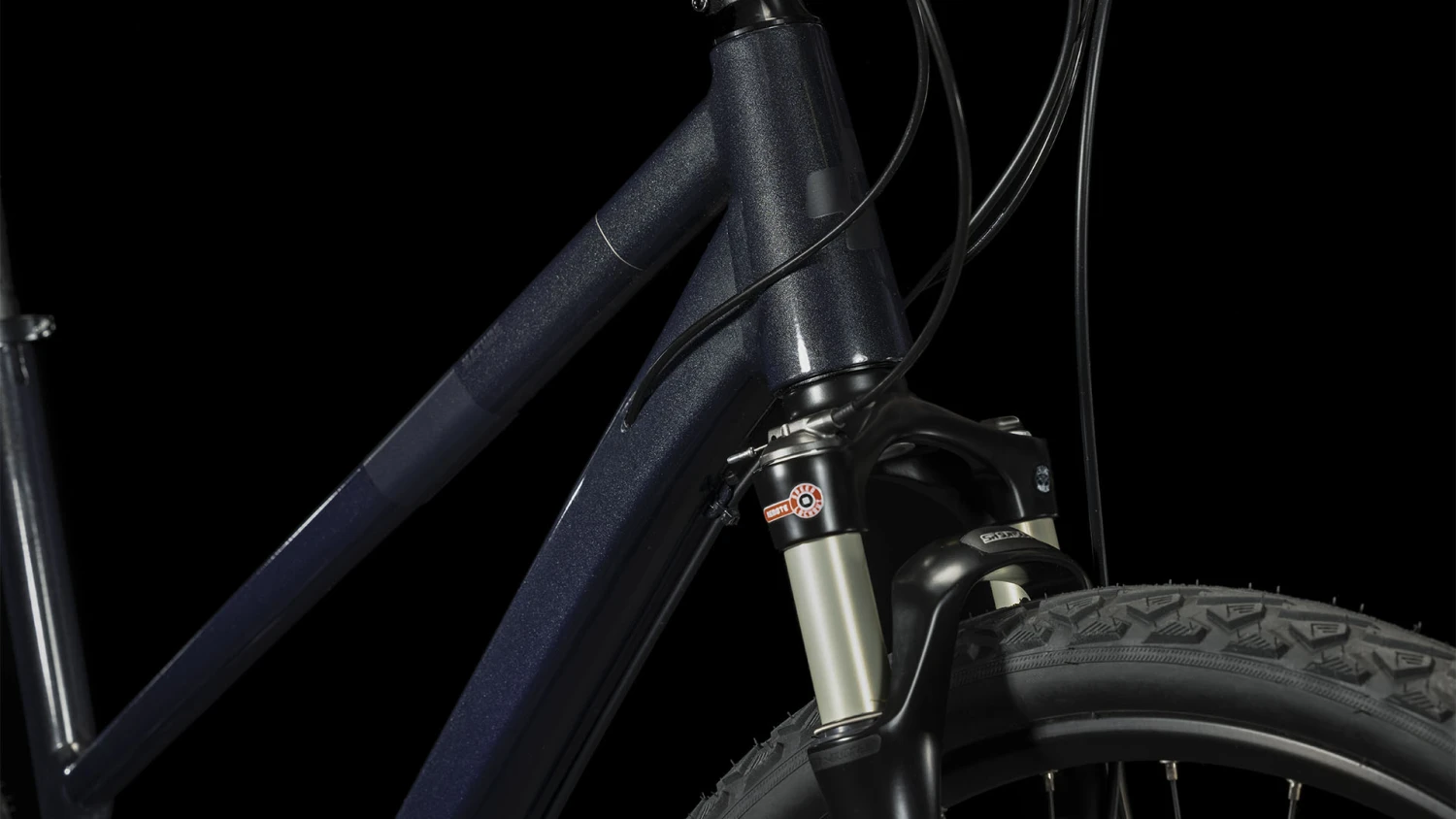 CUBE NATURE SLX - Women Cross Bike - 2023 - Grey / Black A00 8 CUBE NATURE SLX - Women Cross Bike - 2023 - Grey / Black A00 - Afbeelding 6