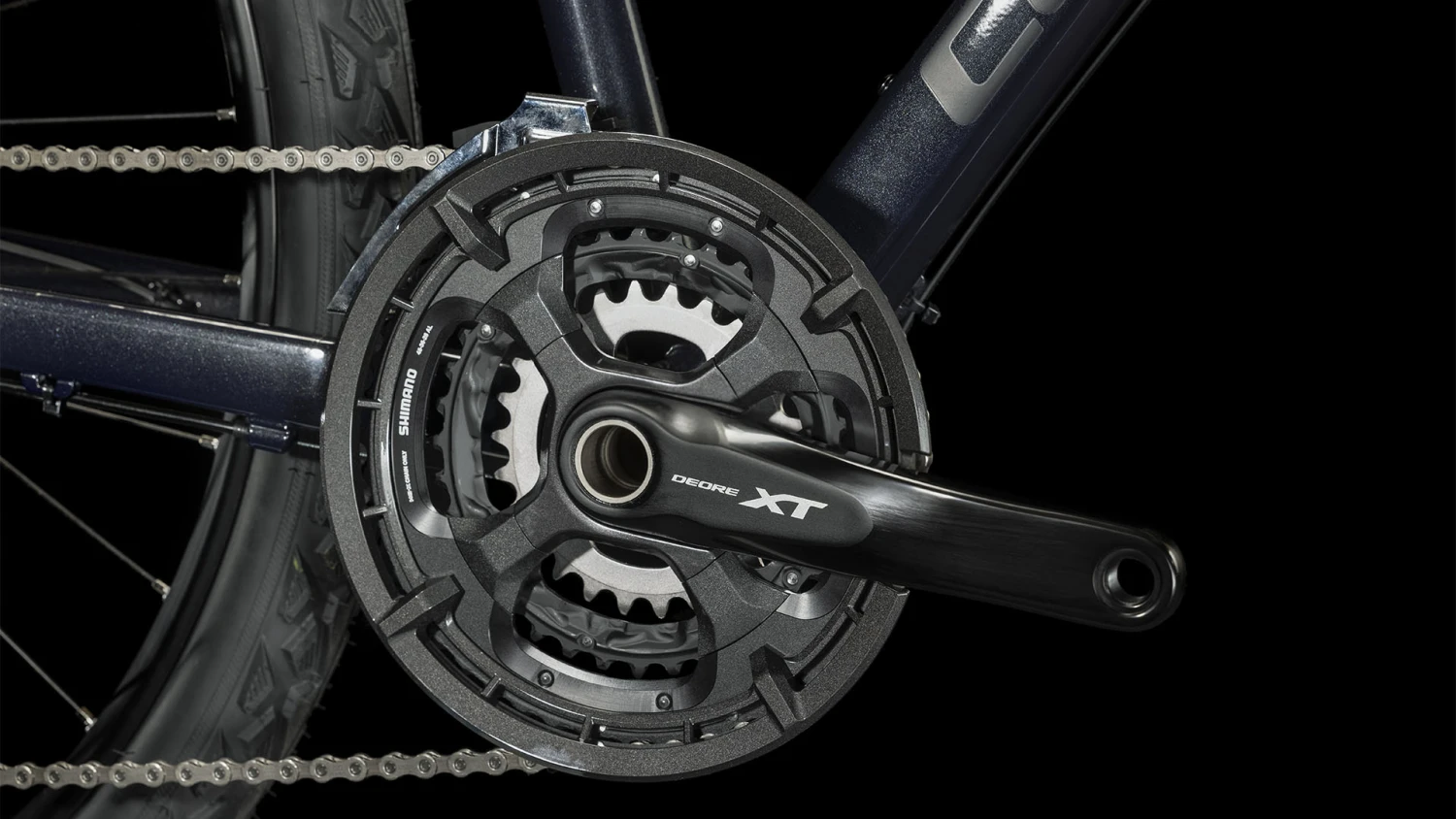 CUBE NATURE SLX - Women Cross Bike - 2023 - Grey / Black A00 11 CUBE NATURE SLX - Women Cross Bike - 2023 - Grey / Black A00 - Afbeelding 9