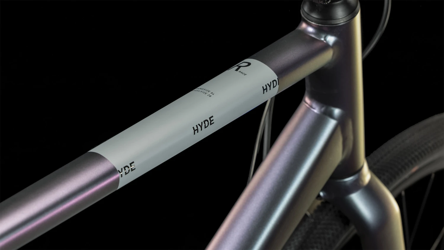 CUBE HYDE Race - 29" City-Bike - 2023 - Galactic / Black 6 CUBE HYDE Race - 29" City-Bike - 2023 - Galactic / Black - Afbeelding 4