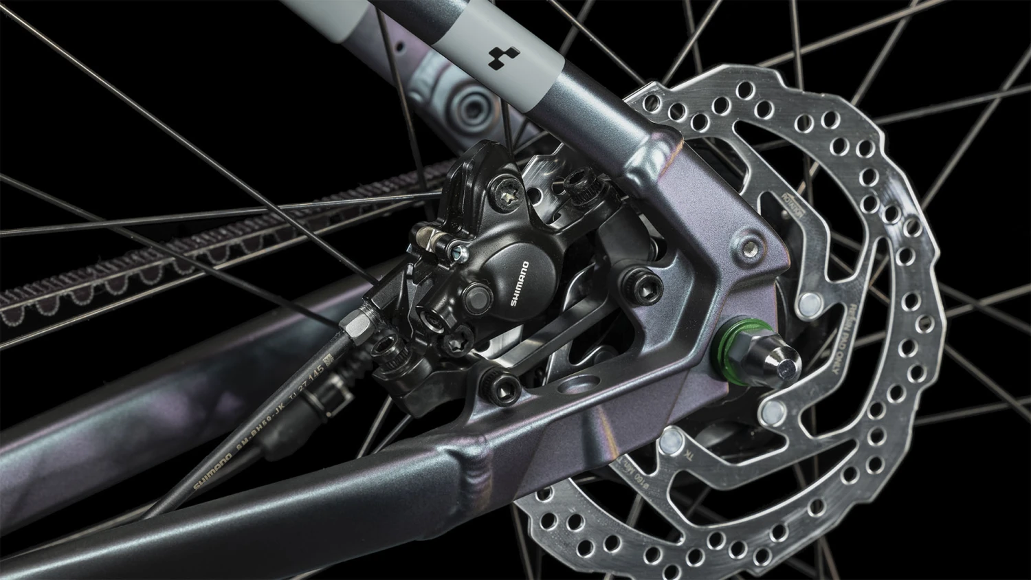 CUBE HYDE Race - 29" Women City-Bike - 2023 - Galactic / Black 8 CUBE HYDE Race - 29" Women City-Bike - 2023 - Galactic / Black - Afbeelding 6