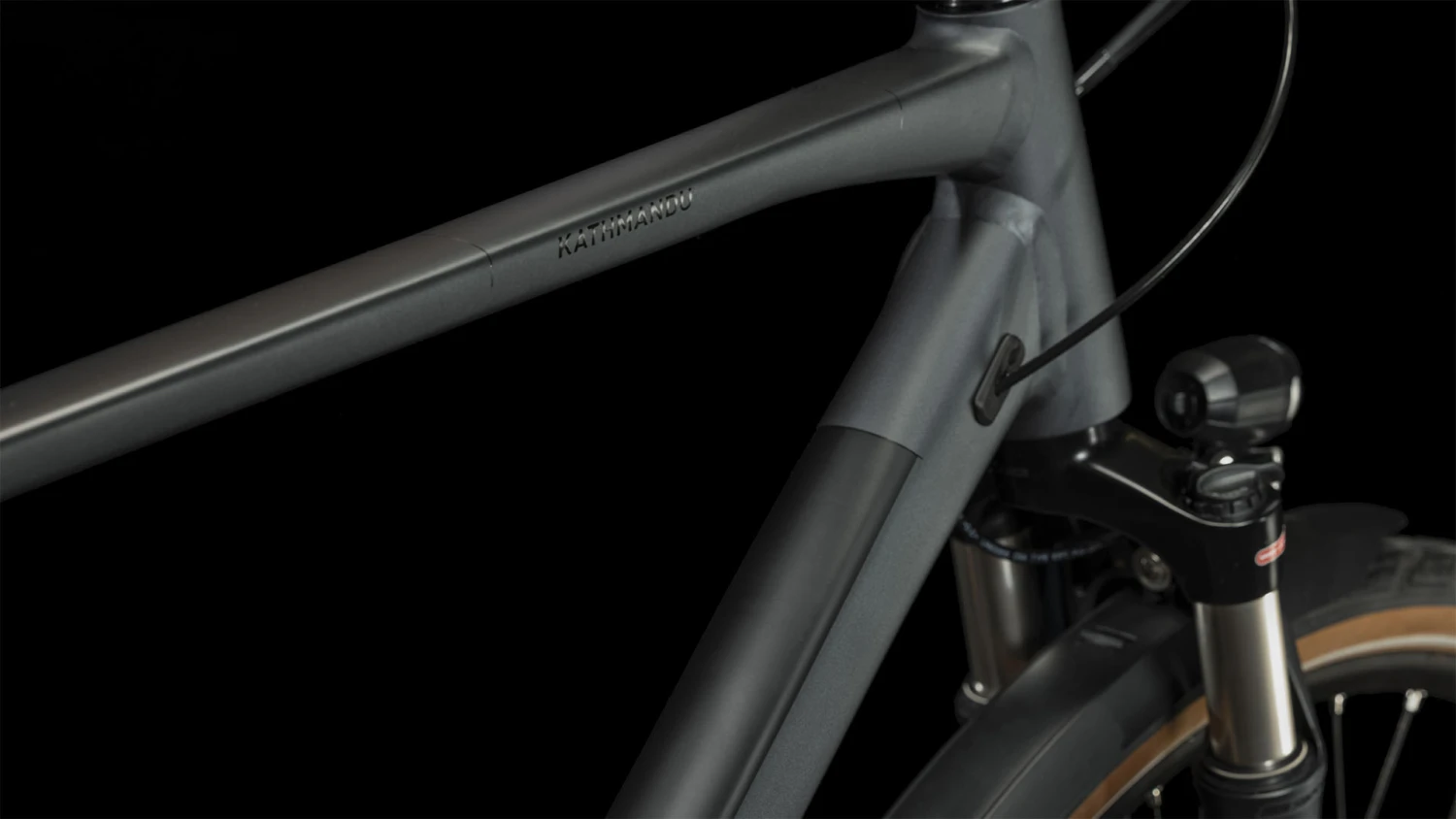 CUBE KATHMANDU Pro - Trekkingfiets - 2023 - Grey / Black 6 CUBE KATHMANDU Pro - Trekkingfiets - 2023 - Grey / Black - Afbeelding 4