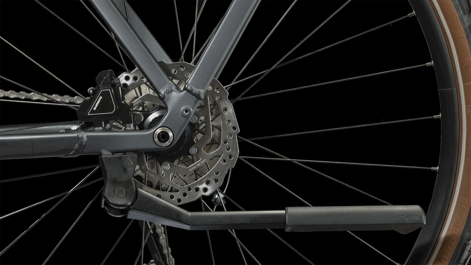 CUBE KATHMANDU Pro - Trekkingfiets - 2023 - Grey / Black 10 CUBE KATHMANDU Pro - Trekkingfiets - 2023 - Grey / Black - Afbeelding 8