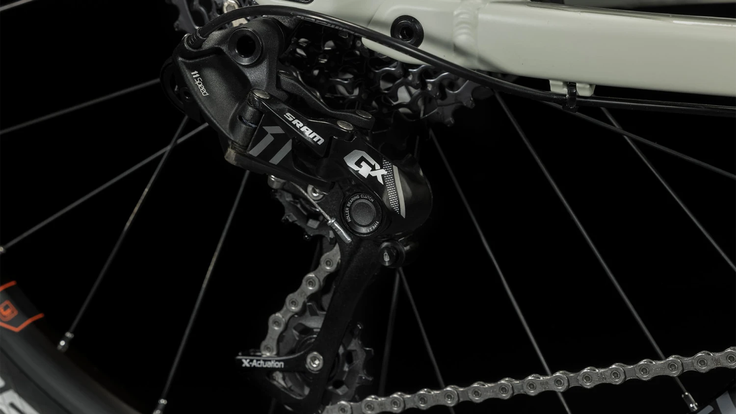 CUBE STEREO 240 Pro - 24" Children's Mountain Bike - 2023 - Grey / Green 10 CUBE STEREO 240 Pro - 24" Children's Mountain Bike - 2023 - Grey / Green - Afbeelding 8