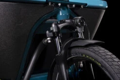 CUBE CARGO SPORT DUAL HYBRID 500 - Bakfiets E-Bike - 2023 - Blue / Lime -Fietswereld Winkels 689320 d 0031071 1403553