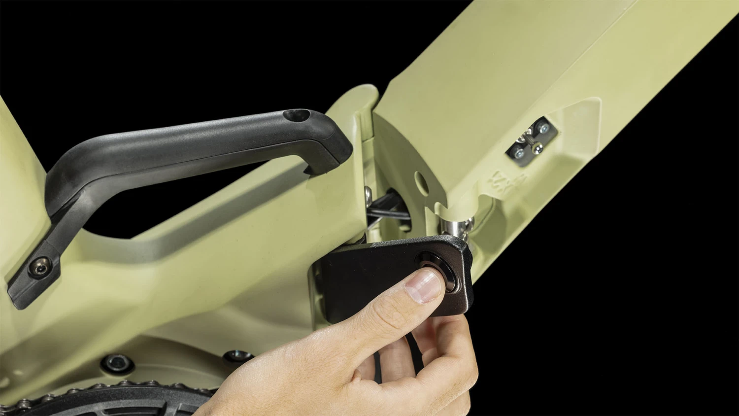 CUBE FOLD SPORT HYBRID 500 - 20" Electric Folding Bike - 2023 - Green / Black 7 CUBE FOLD SPORT HYBRID 500 - 20" Electric Folding Bike - 2023 - Green / Black - Afbeelding 5