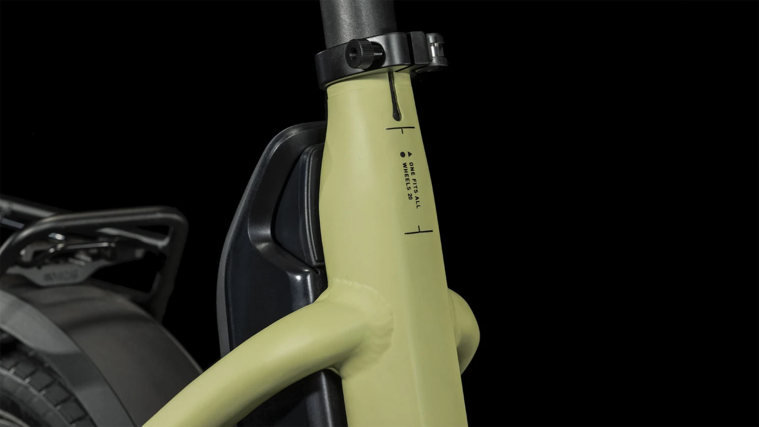 CUBE FOLD SPORT HYBRID 500 - 20" Electric Folding Bike - 2023 - Green / Black 9 CUBE FOLD SPORT HYBRID 500 - 20" Electric Folding Bike - 2023 - Green / Black - Afbeelding 7