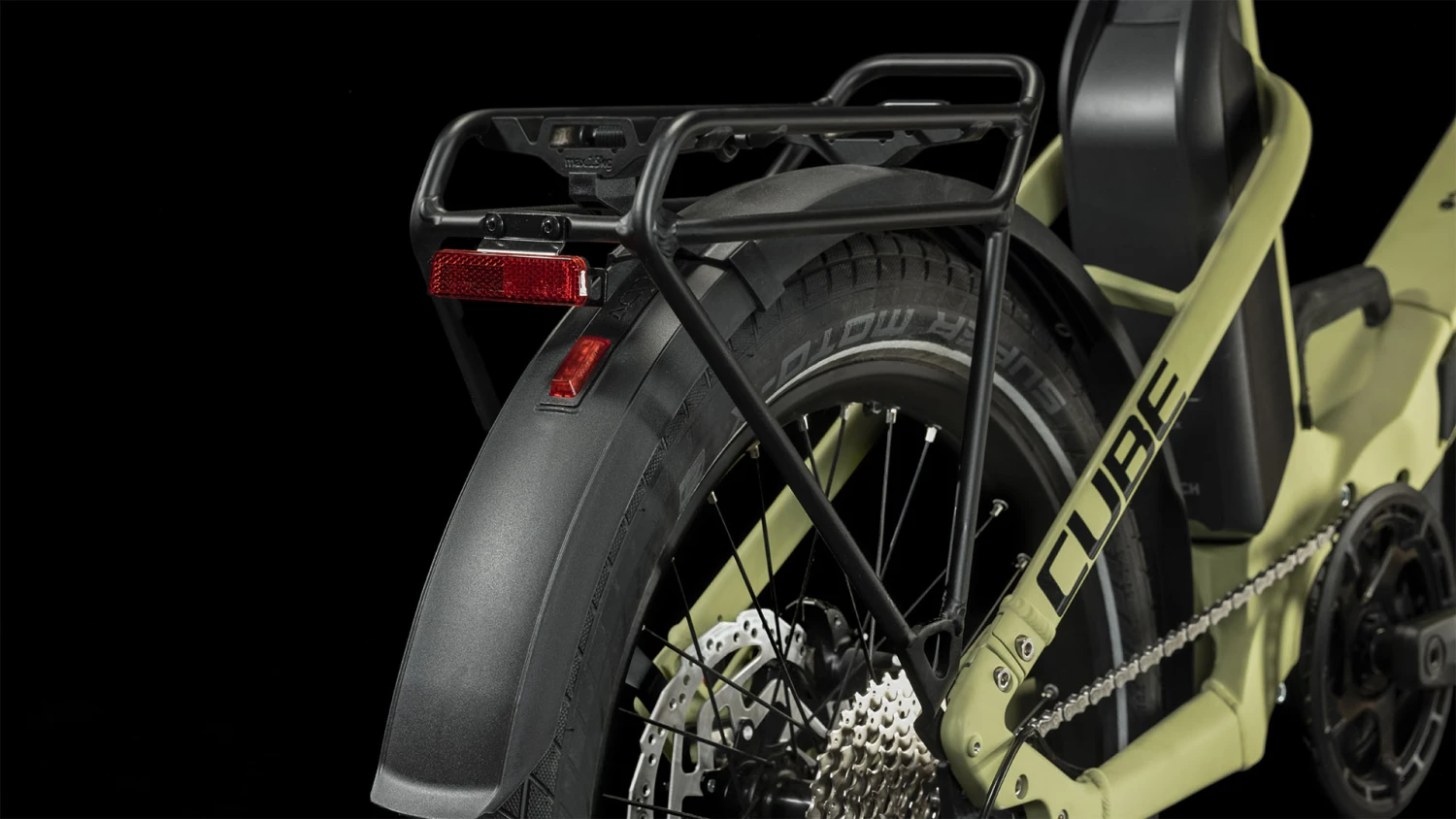 CUBE FOLD SPORT HYBRID 500 - 20" Electric Folding Bike - 2023 - Green / Black 10 CUBE FOLD SPORT HYBRID 500 - 20" Electric Folding Bike - 2023 - Green / Black - Afbeelding 8