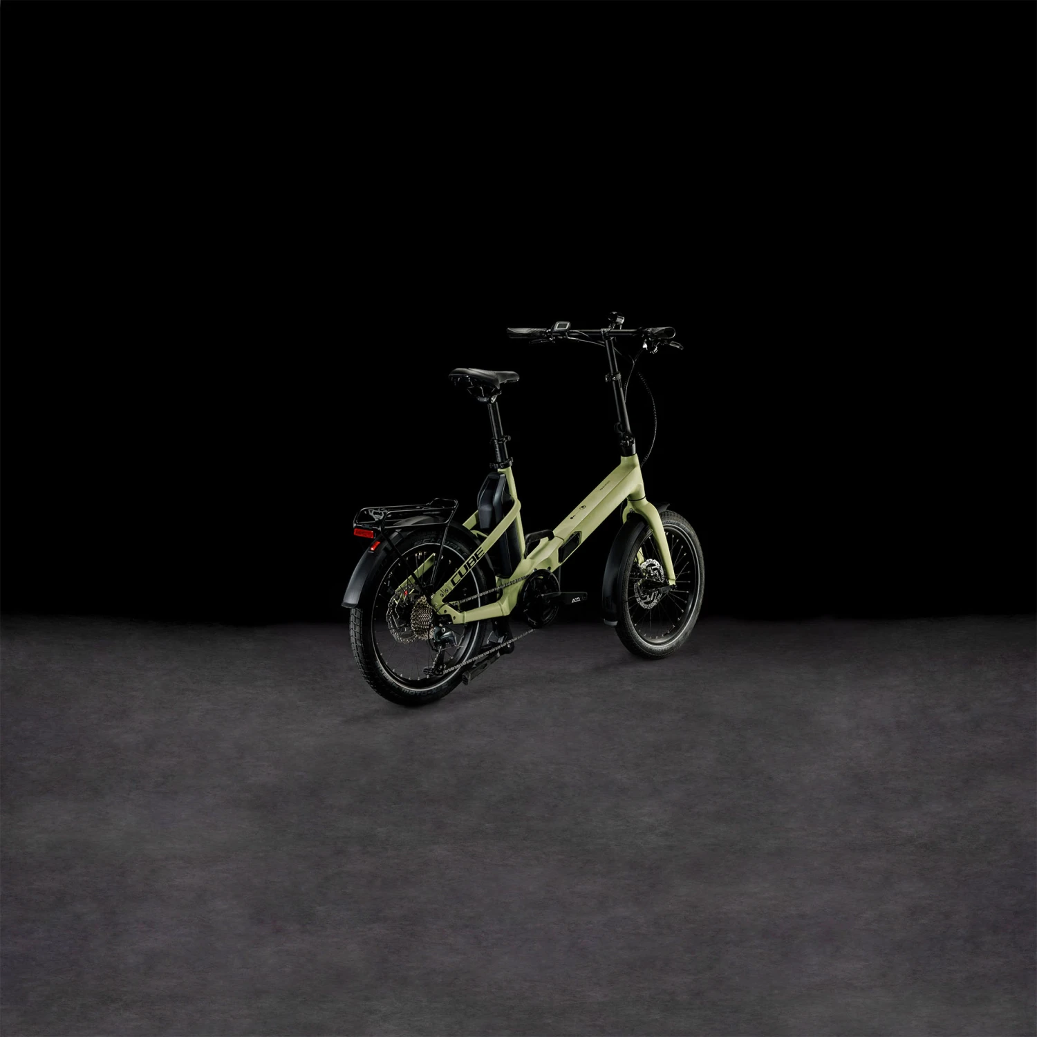 CUBE FOLD SPORT HYBRID 500 - 20" Electric Folding Bike - 2023 - Green / Black 5 CUBE FOLD SPORT HYBRID 500 - 20" Electric Folding Bike - 2023 - Green / Black - Afbeelding 3