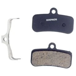Sixpack Brake Pads For Shimano Saint M810 M820, Zee M640 - Semi-metallic