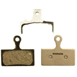 Sixpack Disc Brake Pads For Shimano XTR, XT, SLX - Organic