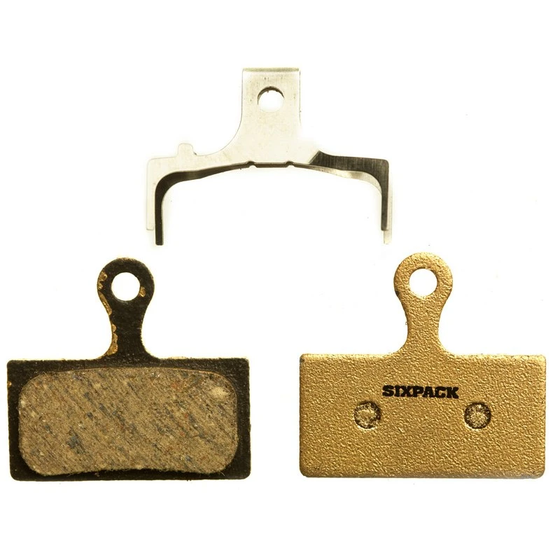 Sixpack Brake Pads For Shimano XTR, XT, SLX - Semi-metallic 3 Sixpack Brake Pads For Shimano XTR, XT, SLX - Semi-metallic