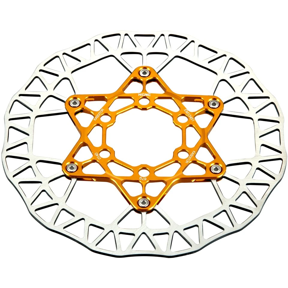 KCNC Kasditor Brake Disc 6-Bolt - Gold 3 KCNC Kasditor Brake Disc 6-Bolt - Gold