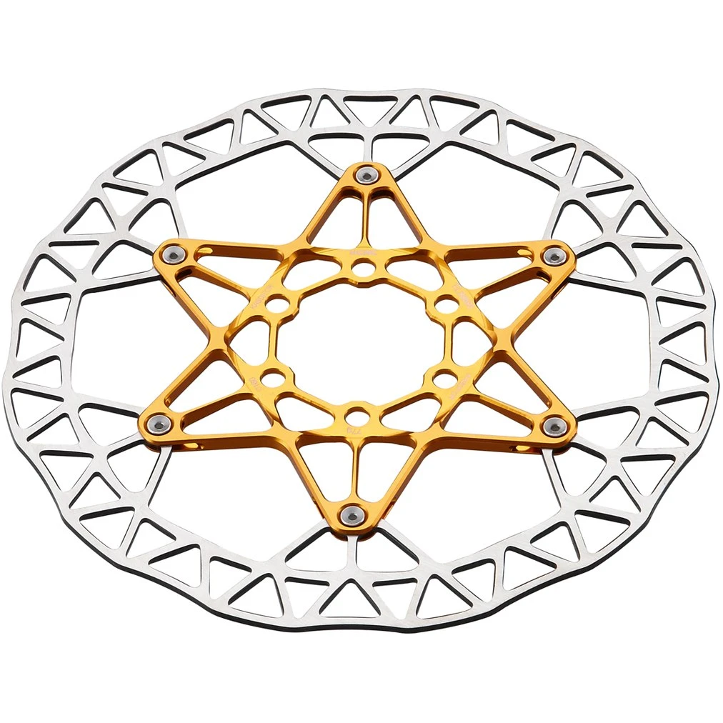 KCNC Kasditor Brake Disc 6-Bolt - Gold 4 KCNC Kasditor Brake Disc 6-Bolt - Gold - Afbeelding 2