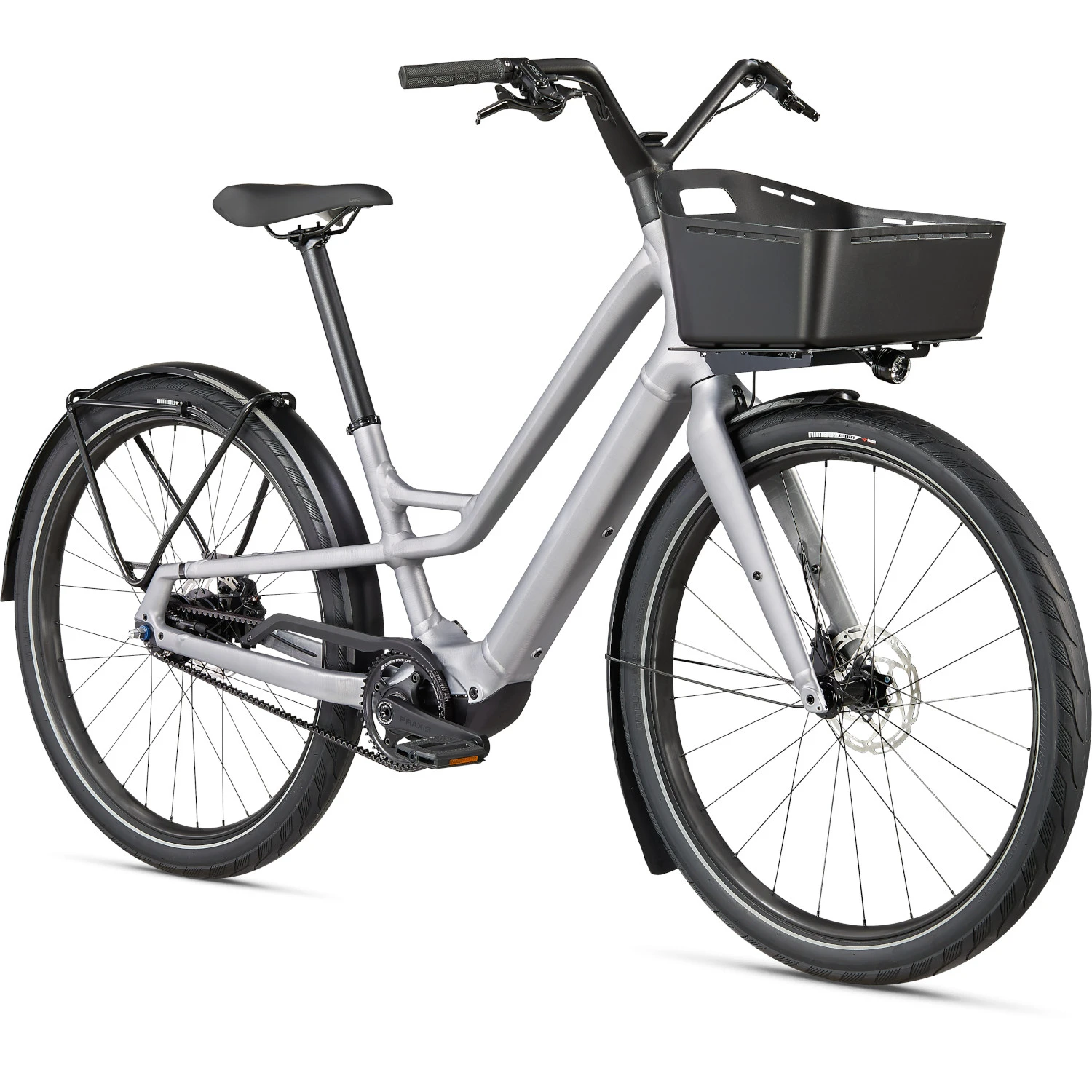Specialized TURBO COMO SL 5.0 - Electric City Bike - 2023 - Brushed Silver / Transparent 6 Specialized TURBO COMO SL 5.0 - Electric City Bike - 2023 - Brushed Silver / Transparent - Afbeelding 4