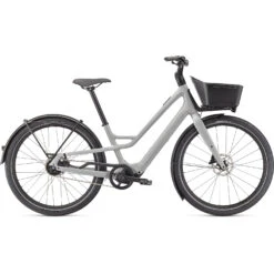 Specialized TURBO COMO SL 4.0 - Electric City Bike - 2023 - Dove Grey / Transparent
