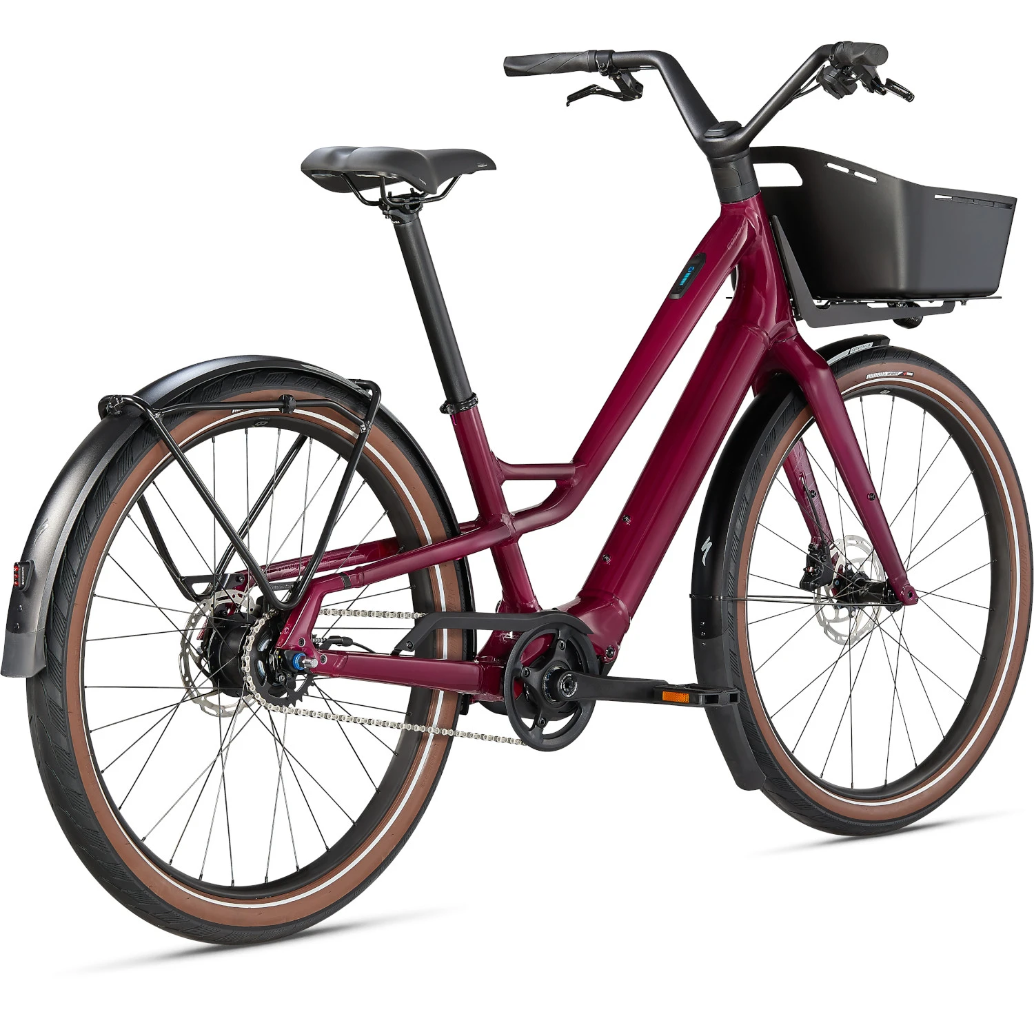 Specialized TURBO COMO SL 4.0 - Electric City Bike - 2023 - Raspberry / Transparent 6 Specialized TURBO COMO SL 4.0 - Electric City Bike - 2023 - Raspberry / Transparent - Afbeelding 4