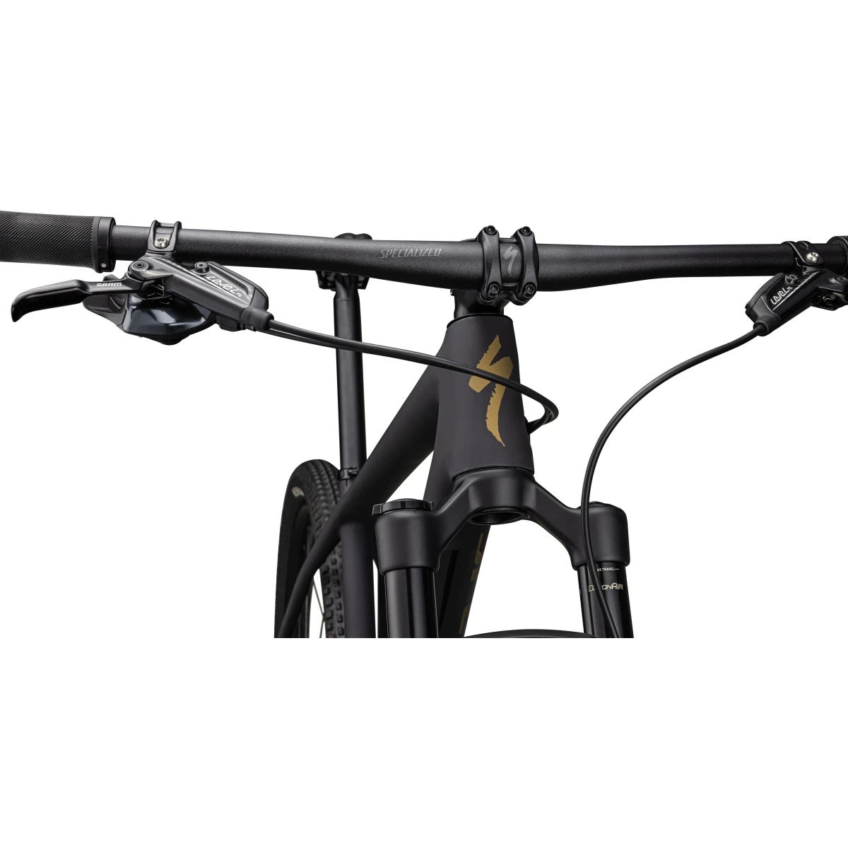 Specialized EPIC HT COMP - 29" Carbon Mountainbike - 2023 - Satin Metallic Midnight Shadow / Harvest Gold Metallic 7 Specialized EPIC HT COMP - 29" Carbon Mountainbike - 2023 - Satin Metallic Midnight Shadow / Harvest Gold Metallic - Afbeelding 5